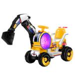 Kids' Electric Toy Battery Powered Sand Excavator Engineering Ride On Car in PP