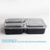 Buy cheap 4 Compartment Disposable Meal Prep Container Microwave Lunch Fast Food Pp Takeaway Food Packaging Boxes from wholesalers