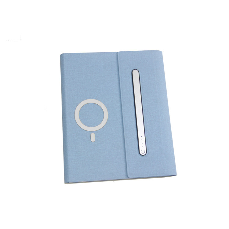 Journal Smart A5 Wireless Charger Notebook With Power Bank 2023 Luxury Office Gifts