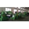 Buy cheap 0.3-1.5mm Thick Carbon Steel Slitting Lines Professional Semi - Auto Speed 0-100 m/min from wholesalers