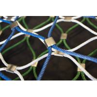 Buy cheap Flexible Metal Mesh Panels Stainless Steel 316 Rope Net Fence With 2.0mm Wire product