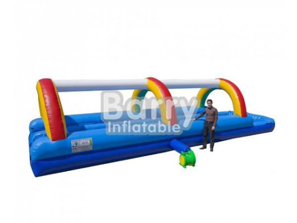 Buy cheap Commercial Rainbow Inflatable Water Slide Inflatable Slip And Slide For Kids from wholesalers