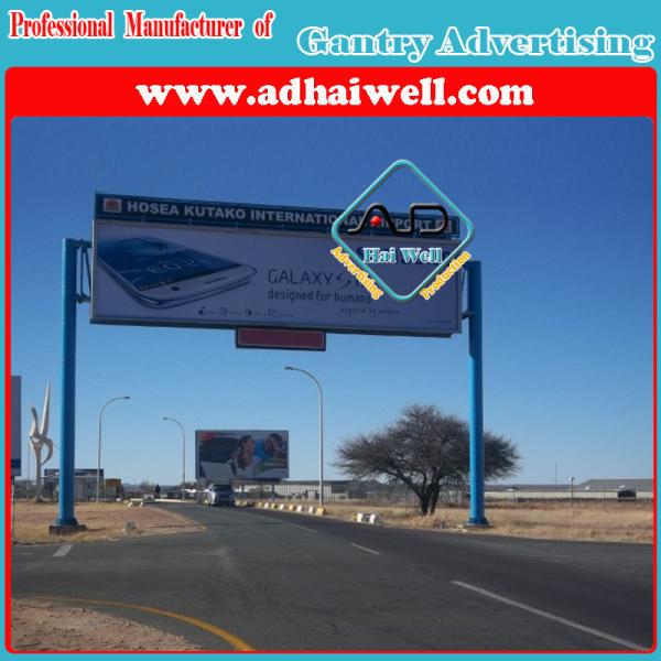 Buy cheap Gantry Billboard Advertising Display Structure from wholesalers