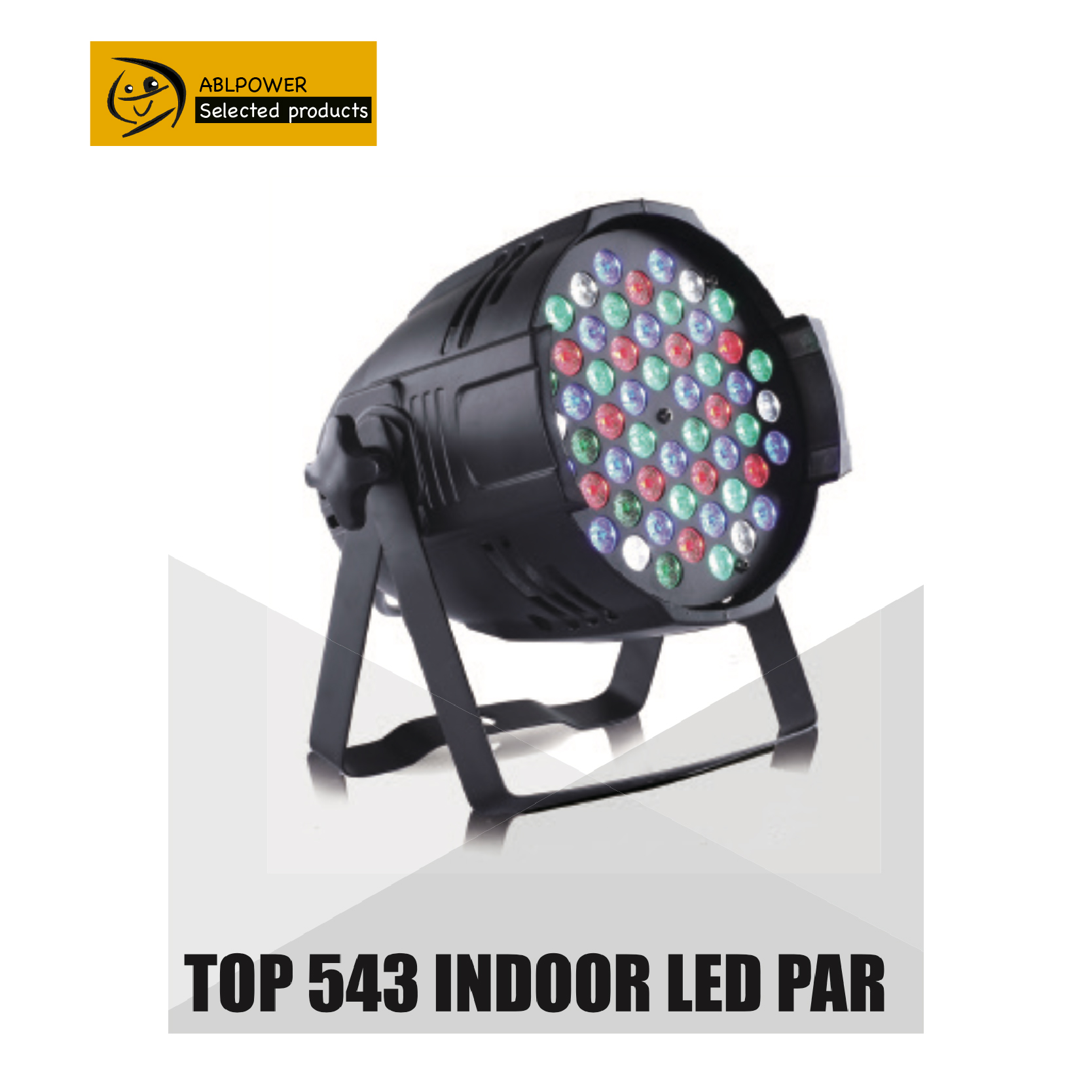 60hz IP20 180W Stage Par Light RGBW Color Mixing