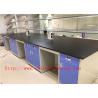 Buy cheap Blue or Customized Chemical Lab Cabinet Laboratory Furniture For Chemical College Lab from wholesalers