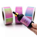 Cosmetic Logo Sticker Waterproof Self Adhesive Vinyl Roll Custom Printed