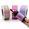 Buy cheap Cosmetic Logo Sticker Waterproof Self Adhesive Vinyl Roll Custom Printed from wholesalers