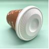 Buy cheap 90mm Cold hot Flat Disposable Biodegradable Sugarcane Bagasse Cup Lids white or natural from wholesalers