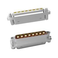 Buy cheap Hi-Rel RF 8 Position High Frequency Integrated Connector For Cable product