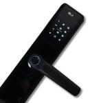 Biometric Residential Electronic Lock Black house / Home Fingerprint Lock
