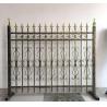 Buy cheap Decorative Wrought Iron Fence Erosion Resistance Ornamental Fence Panels from wholesalers