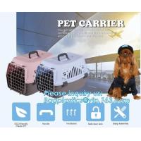 Buy cheap Fashion Design Luxury Travel Pet Air Carrier Dog /Cat Transport Plastic Cages product