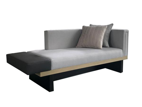 Buy cheap Contemporary Chaise Lounge Chair Eco Light Luxury Furniture ISO9001 185*75*75cm from wholesalers