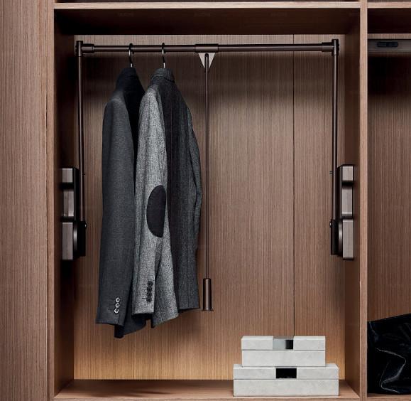 Buy cheap OEM Wood Wardrobe Accessories Adjustable Rack For Modern Clothing Storage from wholesalers