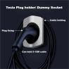 Buy cheap NACS SAE J1772 AC Type 1 Dummy Socket Tesla EV Charger Plug Wall Holder cable holder Plug Holder For Electric Vehicle from wholesalers