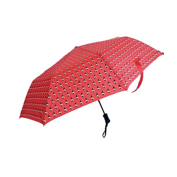 Buy cheap 34" Metal Ribs Three Folding Compact Golf Umbrella from wholesalers