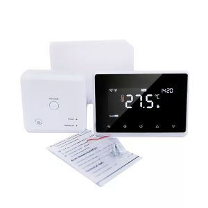 Buy cheap Smart Water Floor Heating Room Thermostat Touch Screen Lcd Display Gas Furnace from wholesalers