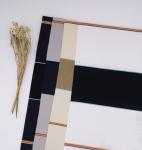 Moisture-Absorbing And Wear-Resistant Striped Knit Fabric