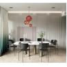 Buy cheap Nordic Pendant Lamp Postmodern Designer Red Glass Pendant Lights(WH-GP-169) from wholesalers