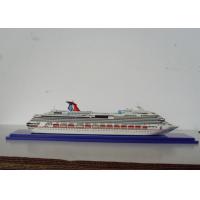 Buy cheap Scale 1:1200 Handmade Cruise Ship Business Model , Carnival Splendor Cruise Ship product