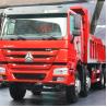 Buy cheap 380hp Heavy Duty Mining Dump Truck 8x4 Automatic Transmission With HW70 VOLVO Cab from wholesalers
