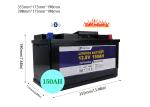 GPS Aircraft Marine Lithium Battery 12V 150Ah LiFePO4 Battery For RV
