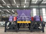 Twin Shaft Tyre Shredding Machine Two Shaft Tire Recycling Shredder