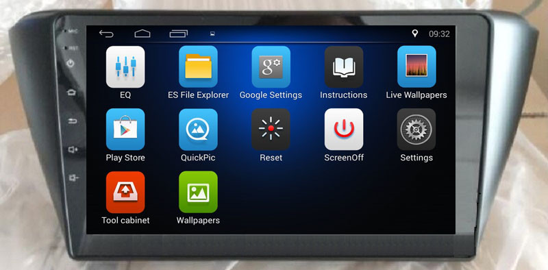 Ouchuangbo car radio bluetooth video stereo android 8.1 for Skoda Fabia 2015 2016 support USB SWC wifi GPS navigation