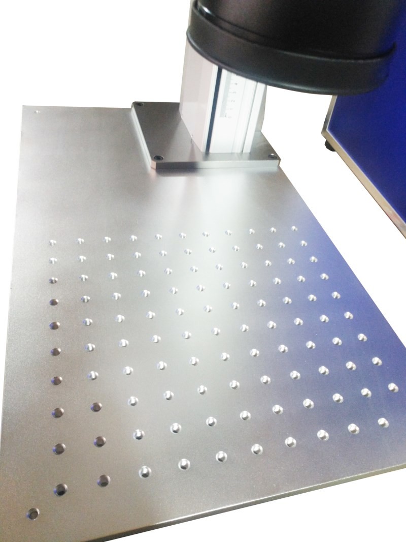 Autofocus 50W split fiber laser marking machine laser engraving machine Nameplate marking mach stainless steel