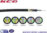 12 Core Optical Fiber Cable Single Mode PE Material For Indoor / Outdoor