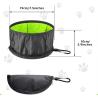 Buy cheap Collapsible Dog Travel Bowls Portable Pet Water Bowls With Zipper from wholesalers
