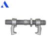 Buy cheap Forged Steel 260mm 380mm Lashing Twist Locks Double Clamp ISO Shipping Container Bridge Fitting Container Lashing Equipment from wholesalers
