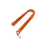 Buy cheap Orange Black Logo Personalized Lanyards With Pictures For Business License from wholesalers