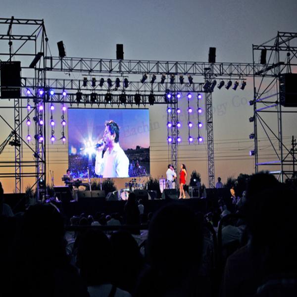 Buy cheap outdoor led display screen stage background led video wall for concert from wholesalers