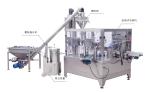 1 Phase 220V Rotary Pouch Packing Machine 4.5KW Power 2450 * 1880 * 1900mm Size