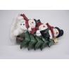 Buy cheap Logo Customized Polyresin Crafts Snowman Christmas Tree Decorations Figurines Gifts from wholesalers