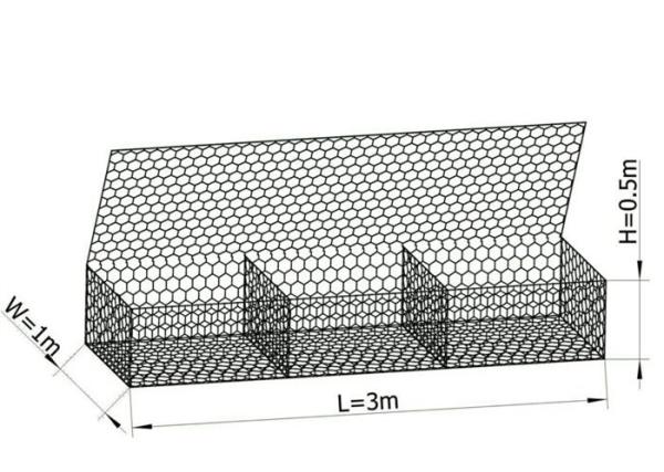 Buy cheap Hexagonal Shape Gabion Rock Mattresses , Plastic Coated Wire Baskets from wholesalers
