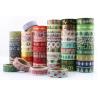Buy cheap mini masking paper washi tape roll,China factory custom 100 rolls Halloween Christmas festival design washi paper tape from wholesalers