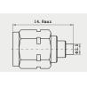 Buy cheap Passivated Stainless 1.85 to CSMP Male Adapter from wholesalers