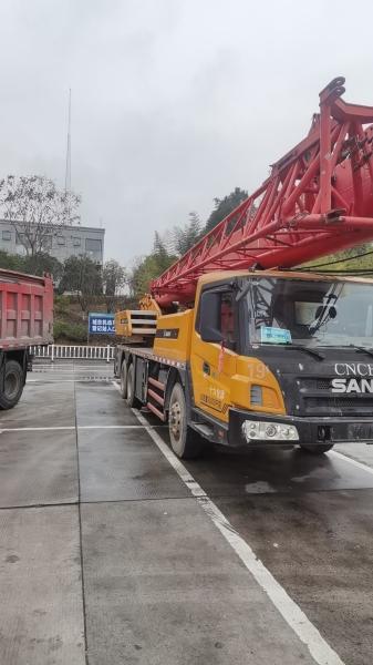 25 Ton Mobile Truck Crane with ISO9001 Certification and Maximum Lifting Height