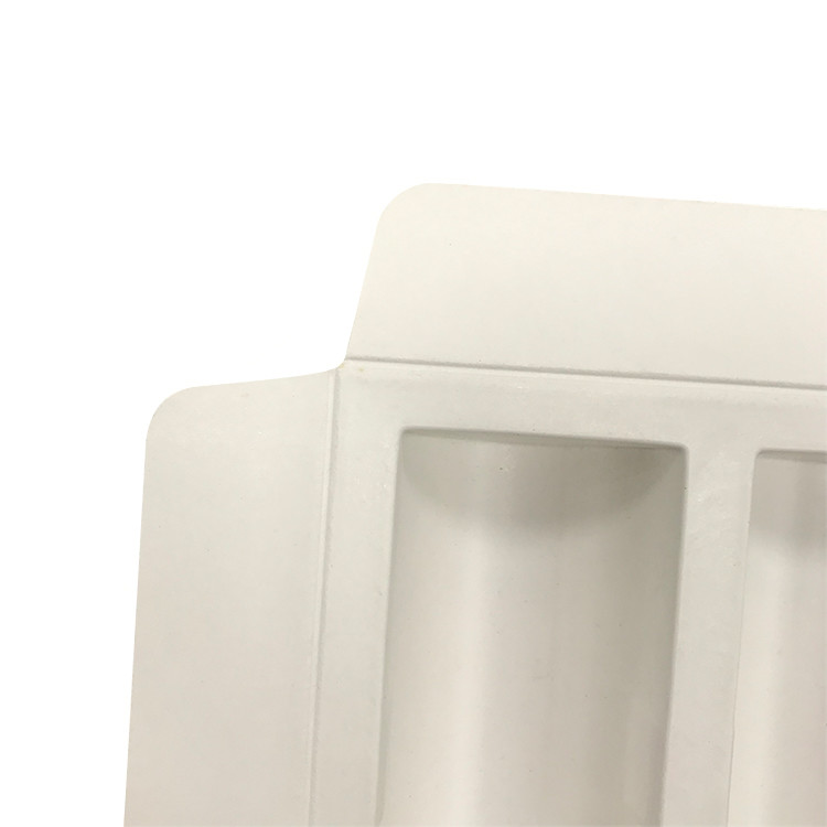 Bottle Packaging Wet Press Tray Sugarcane Pulp Recycled Material