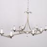 Buy cheap French style rustic rod iron chandeliers for indoor home lighting (WH-CI-81) from wholesalers