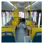 ZEV 7.7m Diesel City Bus 25 Seats For Public Transportation Euro 4 Emission