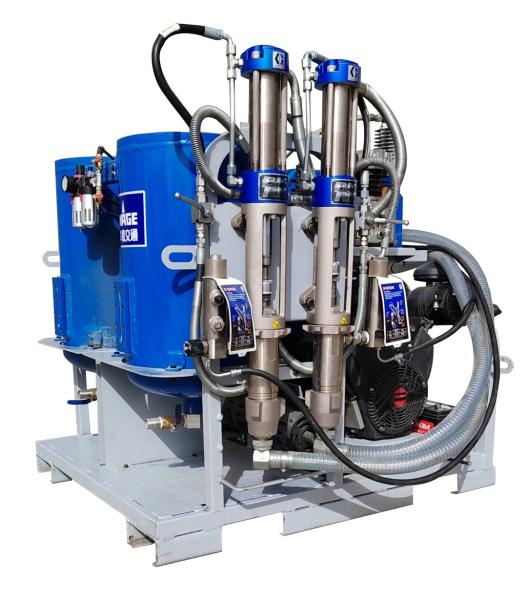 Buy cheap Truck Mounted 2K Airless Spraying Cold Plastic Stripping Road Marking Machine from wholesalers