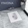Buy cheap Gravity Flushing Ceramic Squatting Pan Sanitary Ware Water Closet from wholesalers