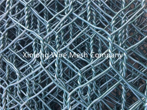 Buy cheap 80×100 Mm Gabion Wall Baskets , Gabion Stone Basket For Dike Construction from wholesalers