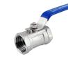 Buy cheap Long Handle 1 1/4" Stainless Steel 304 316 One Piece Wire Button Ball Valve npt bspt bspp G from wholesalers