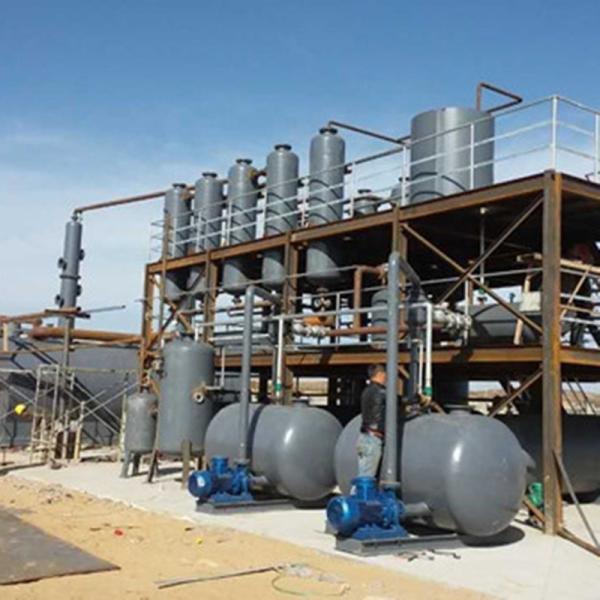 Buy cheap High Capacity Waste Oil Distillation Equipment for Diesel and Base Oil Production from wholesalers
