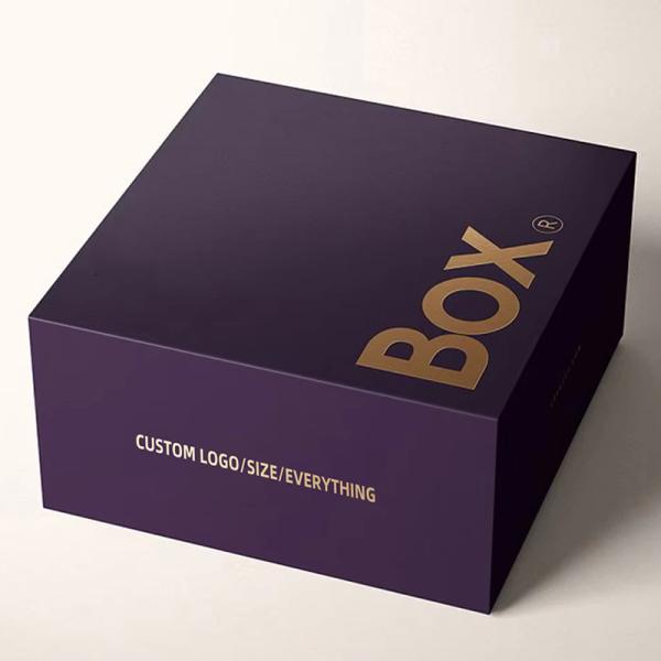 Custom Luxury Large Premium Magnetic Closure Flip Top Mailer Rigid Cardboard