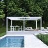 Buy cheap Aluminum Retractable Pergola Metal Gazebo Villa Garden Leisure Shade Pergola from wholesalers